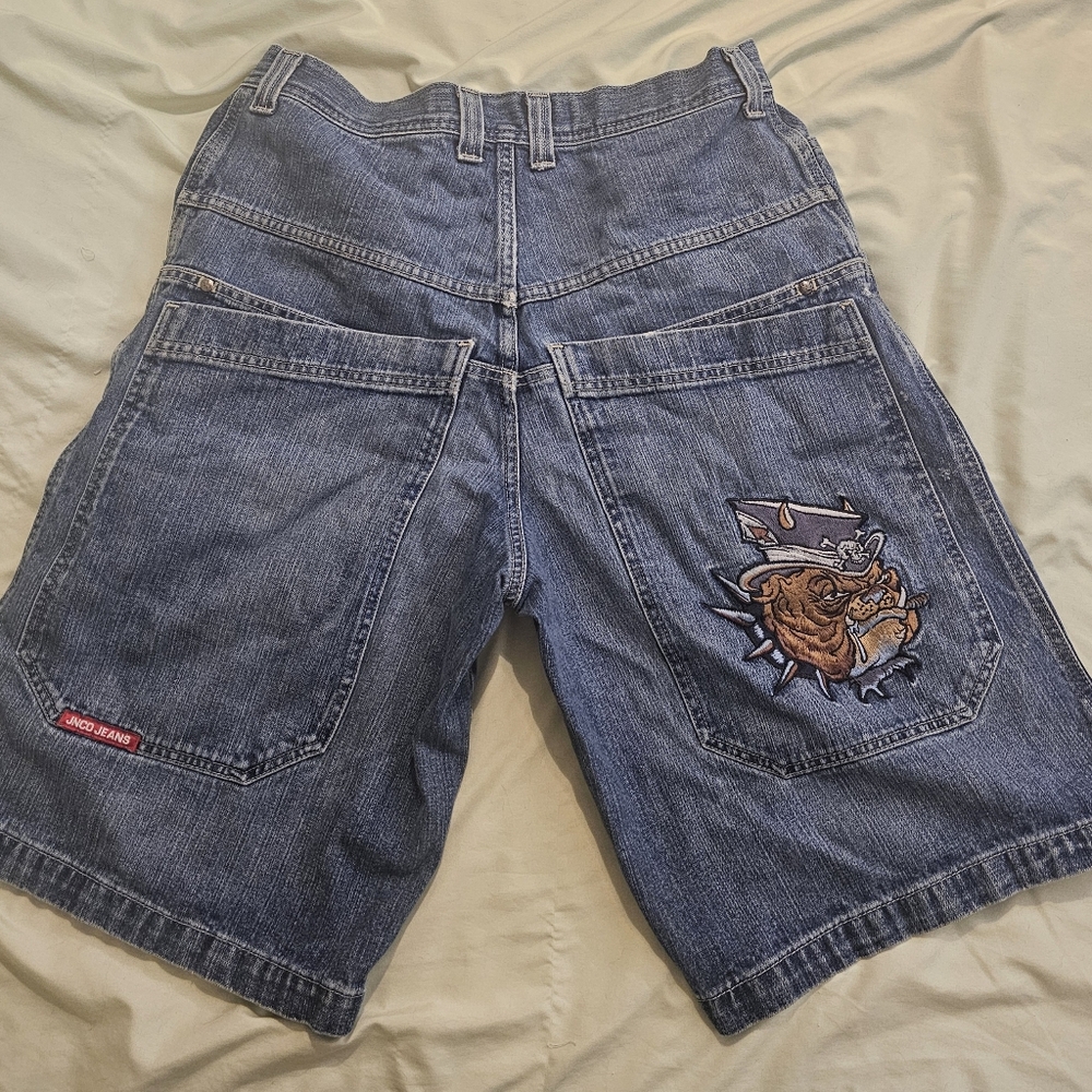 JNCO Bulldog Jean Shorts Size 34